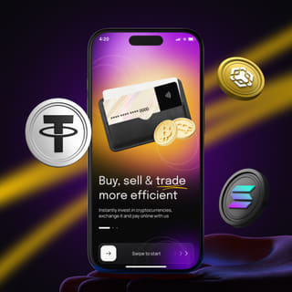 Mobile device displaying the Candledger trading platform interface